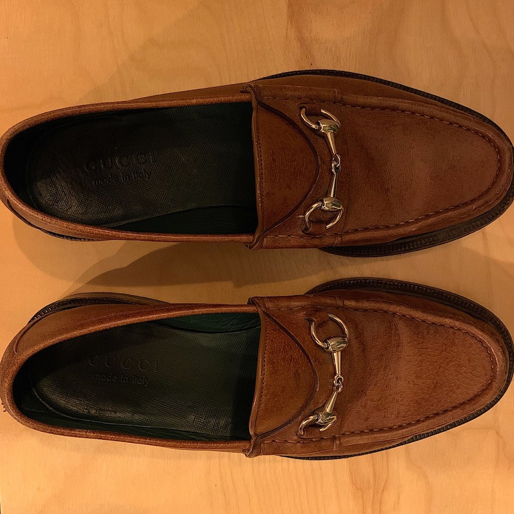 GUCCI LEATHER SHOES (MEN)